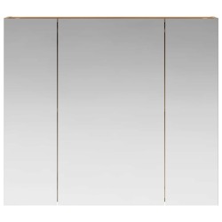 Armoire Miroir de Salle de Bain Chêne artisan 80 x 14.5 x 70 cm 629045629045
