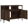 Armoire lavabo de salle de bain chêne marron 80x30x60 cm 629048629048