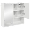 Armoire Miroir Blanc brillant 59 x 17 x 55 cm Bois d'ingénierie 629049629049