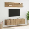 Unites TV 6 pcs chêne artisanal Bois d'ingénierie 629055629055