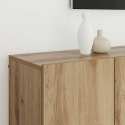 Unites TV 6 pcs chêne artisanal Bois d'ingénierie 629055629055