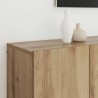 Unites TV 6 pcs chêne artisanal Bois d'ingénierie 629055629055