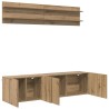 Unites TV 6 pcs chêne artisanal Bois d'ingénierie 629055629055