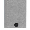 Armoire de salle de bain à miroir LED gris béton 50x13x70 cm 629062629062