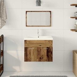 Armoire de salle de bain Bois ancien 60 x 38,5 x 46 cm 629064629064