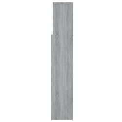 Armoire de tête de lit Sonoma gris 160x19x103,5 cm 629065629065
