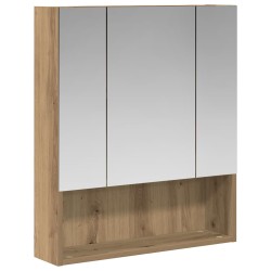 Armoire Miroir de Salle de Bain Chêne artisan 60 x 14.5 x 70 cm 629066629066