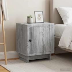 Cabinet de chevet 2 pcs Sonoma gris 43 x 34,5 x 50 cm 629082629082