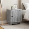 Cabinet de chevet 2 pcs Sonoma gris 43 x 34,5 x 50 cm 629082629082