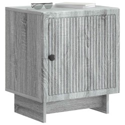 Cabinet de chevet 2 pcs Sonoma gris 43 x 34,5 x 50 cm 629082629082