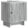 Cabinet de chevet 2 pcs Sonoma gris 43 x 34,5 x 50 cm 629082629082