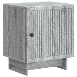 Cabinet de chevet 2 pcs Sonoma gris 43 x 34,5 x 50 cm 629082629082