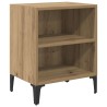 Cabinet de chevet 2 pc Chêne artisanal 40 x 30 x 50 cm 629086629086