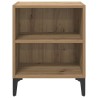 Cabinet de chevet 2 pc Chêne artisanal 40 x 30 x 50 cm 629086629086