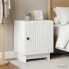 Cabinet de chevet 2 pcs Blanc brillant 43 x 34,5 x 50 cm 629088629088