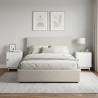 Cabinet de chevet 2 pcs Blanc brillant 43 x 34,5 x 50 cm 629088629088