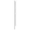  Tête de lit métal blanc 90 cm 