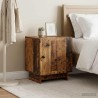Cabinet de chevet 2 pcs Bois ancien 43 x 34,5 x 50 cm 629089629089