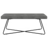 banc Uni Gris foncé 110 x 40 x 45 cm Velours 629100629100