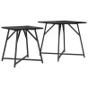 Ensemble de tables d'appoint 2 pcs Chêne noir 629109629109