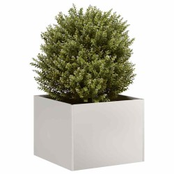 Jardinière 40x40x30 cm acier inoxydable 629112629112