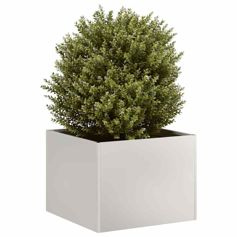 Jardinière 40x40x30 cm acier inoxydable 629112629112