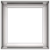 Jardinière 40x40x30 cm acier inoxydable 629112629112