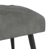 Banc avec capitonnage bouton Gris foncé 110 x 40 x 46 cm 629114629114