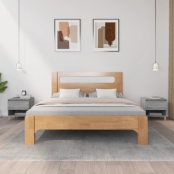 Tables de chevet 2 pcs Sonoma gris 50x46x50cm Bois d’ingénierie 629126629126