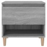 Tables de chevet 2 pcs Sonoma gris 50x46x50cm Bois d’ingénierie 629126629126