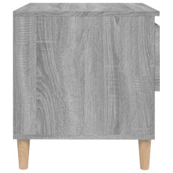 Tables de chevet 2 pcs Sonoma gris 50x46x50cm Bois d’ingénierie 629126629126