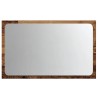 Miroir de salle de bain avec lumière LED vieux bois 60x8,5x38cm 629132629132