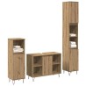 Ensemble de mobilier de salle de bain 3 pc Chêne artisanal 629158629158