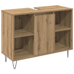 Ensemble de mobilier de salle de bain 3 pc Chêne artisanal 629158629158