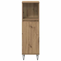 Ensemble de mobilier de salle de bain 3 pc Chêne artisanal 629158629158