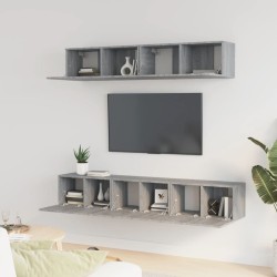 Ensemble de meubles TV 5 pcs Sonoma gris Bois d'ingénierie 629159629159