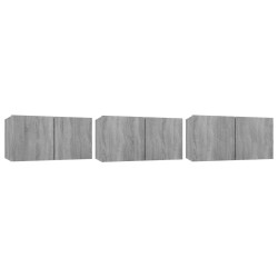 Ensemble de meubles TV 5 pcs Sonoma gris Bois d'ingénierie 629159629159