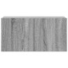 Ensemble de meubles TV 4 pcs Sonoma gris Bois d'ingénierie 629160629160