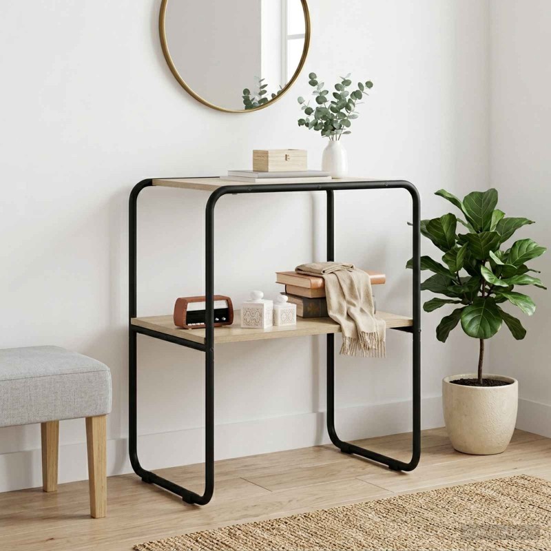 Table console Chêne Sonoma 80 x 42,5 x 70 cm Bois d'ingénierie 629166629166