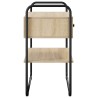 Table console Chêne Sonoma 80 x 40 x 75 cm Bois d'ingénierie 629167629167