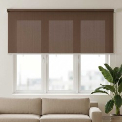 Store enrouleur extérieur à 90% de blocage UV Taupe HDPE 629168629168