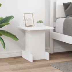 Table d'appoint Blanc 35,5 x 35 x 40 cm Bois d'ingénierie 629169629169
