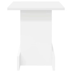 Table d'appoint Blanc 35,5 x 35 x 40 cm Bois d'ingénierie 629169629169