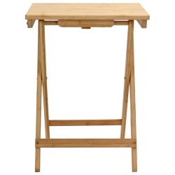 Table de cuisine Naturel 40 x 30 x 53,5 cm Bambou 629170629170