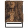Table de chevet chêne fumé 40x35x50 cm bois d’ingénierie 629180629180