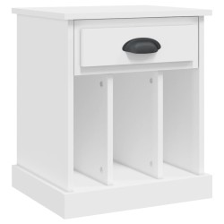 Table de chevet blanc 43x36x50 cm 629181629181