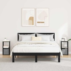 Table de chevet 2 pcs Chêne noir 25,5 x 22 x 49,5 cm 629182629182