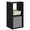 Table de chevet 2 pcs Chêne noir 25,5 x 22 x 49,5 cm 629182629182