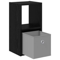 Table de chevet 2 pcs Chêne noir 25,5 x 22 x 49,5 cm 629182629182