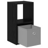 Table de chevet 2 pcs Chêne noir 25,5 x 22 x 49,5 cm 629182629182